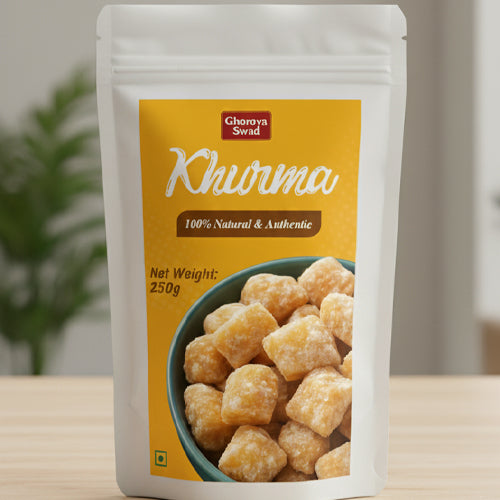 Traditional Crispy Khurma – Sweet Sugar-Coated Snack (Homemade & Fresh)